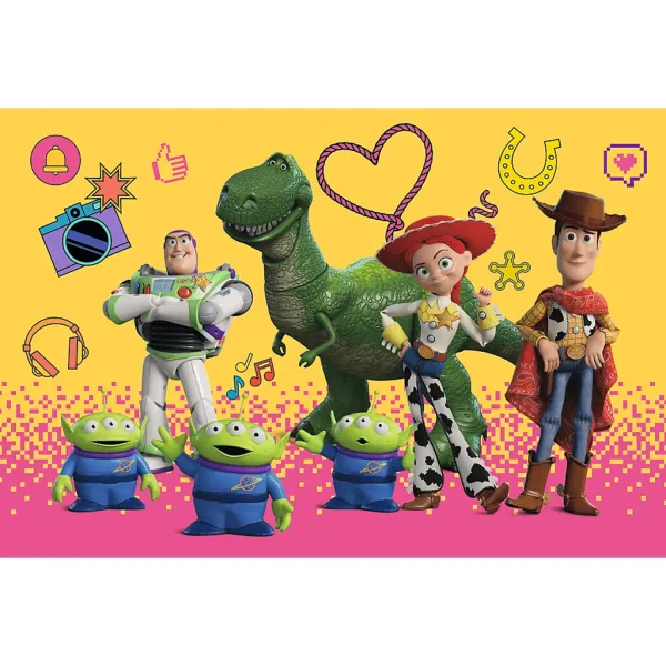 Toy Story 5 Giochi e amici puzzle Maxi da 24 pezzi - Trefl immagine 2