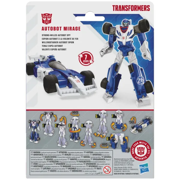 Transformers: Authentics Alpha – Autobot Mirage figura robot trasformabile - Hasbro immagine 4