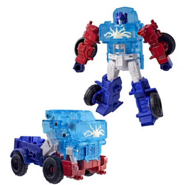 Transformers Cyberworld Cyber Changers: figura robot trasformabile Optimus Prime - Hasbro immagine 2