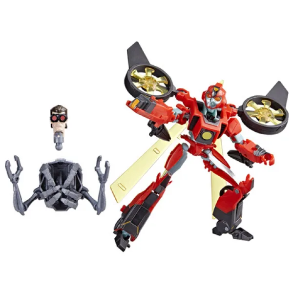 Transformers: EarthSpark Deluxe Terran Twitch action figure trasformabile - Hasbro immagine 2