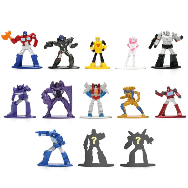 Transformers: Nano Metalfigs figura metallica a sorpresa, assortita, 1 pz – Jada Toys immagine 2