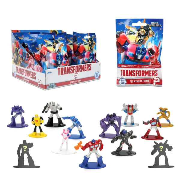 Transformers: Nano Metalfigs figura metallica a sorpresa, assortita, 1 pz – Jada Toys immagine 3