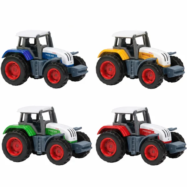 Trattore in metallo Ackers Ville in diverse varianti 7cm 1pz immagine 2