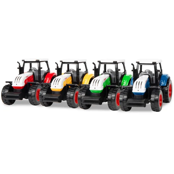Trattore in metallo Ackers Ville in diverse varianti 7cm 1pz immagine 3