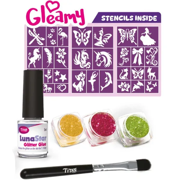 TyToo: Set di tatuaggi glitterati Gleamy immagine 2