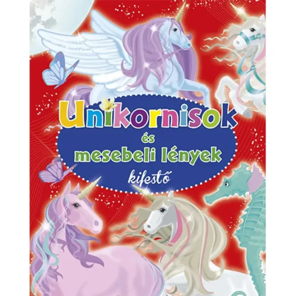Colora unicorni e creature fiabesche immagine 1
