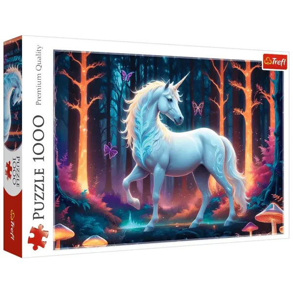 Unicorno mistico puzzle da 1000 pezzi - Trefl immagine 1