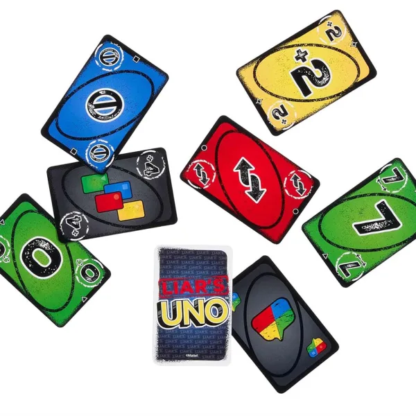 UNO Liars gioco di carte - Mattel immagine 2
