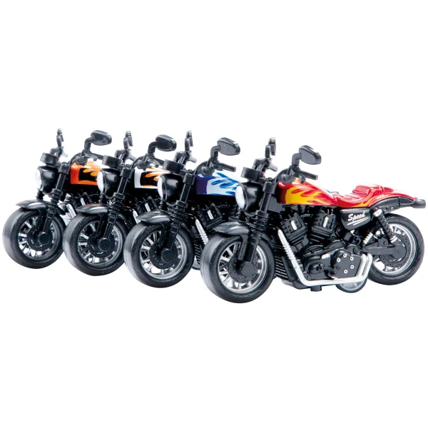VehiCool moto con fiamme retrò in diverse varianti 1 pezzo immagine 3