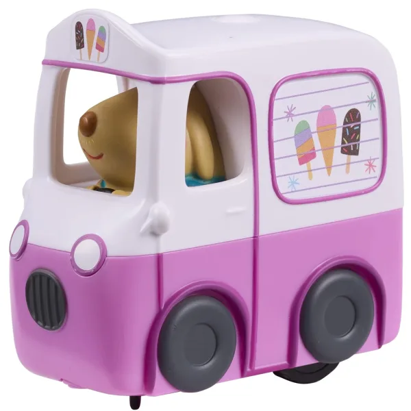 Whizz-Around Peppa maialino gelato auto con Labrador immagine 2