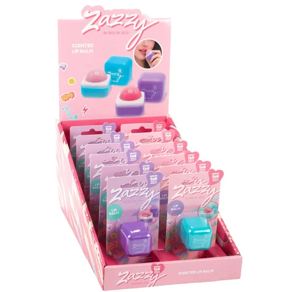 Zazzy: Balsamo labiale profumato in diverse fragranze e colori 1pz immagine 1