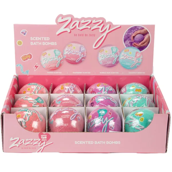 Zazzy: Bomba da bagno profumata in diverse fragranze e colori 1 pz immagine 1