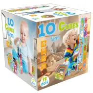 10+Cube Gioco di Costruzione a Blocchi - Fattoria