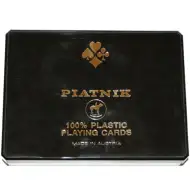 100% plastica ramino 2*55 carte - Piatnik