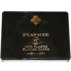 100% plastica rummy 2*55 fogli - Piatnik