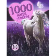 1000 adesivi di cavalli 2 - Album di adesivi al chiaro di luna