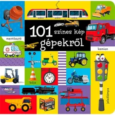 101 immagini colorate sui macchinari libro per bambini