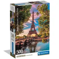 500 pezzi puzzle compatto HQC lungo la Senna - Clementoni
