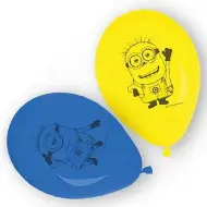 8 palloncini con motivo Minions