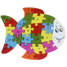 ABC+-+123+pesce+albero+puzzle+educativo immagine 2