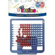 Abaco in plastica con 100 palline