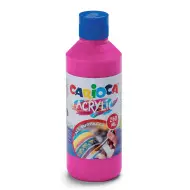 Acrilico 250ml colore rosa - Carioca