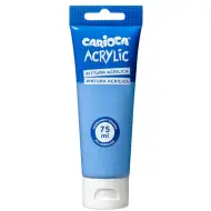 Acrylic 75ml di vernice acrilica colore azzurro - Carioca