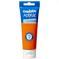 Acrylic 75ml vernice acrilica colore arancione - Carioca