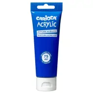 Acrylic 75ml vernice acrilica colore blu scuro - Carioca