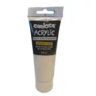 Acrylic pasta strutturante fine acrilica 75ml - Carioca