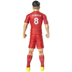 Action figure calciatore, 20 cm - Liverpool, con la maglia numero 8 di Szoboszlai immagine 3
