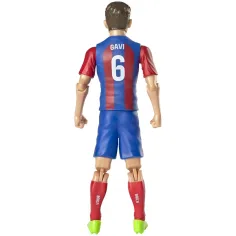 Action figure di calciatore, 20 cm - FC Barcelona, Gavi con la maglia numero 6 immagine 3