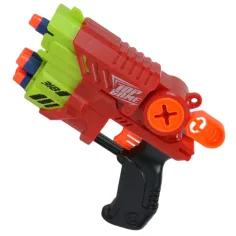 Air Blaster: Pistola spara proiettili in schiuma EVA con bersaglio e munizioni 19x14cm immagine 2