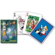 Alice nel Paese delle Meraviglie carte da gioco esclusive 1x55 - Piatnik