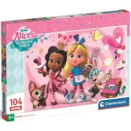 Alice nel Paese delle Meraviglie pasticceria 104 pezzi super puzzle - Clementoni
