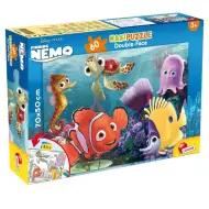 Alla ricerca di Nemo 2 in 1 maxi puzzle da 60 pezzi e libro da colorare 70x50cm - Lisciani