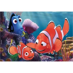 Alla ricerca di Nemo 2 in 1 puzzle da 24 pezzi e album da colorare 50x35cm - Lisciani immagine 2