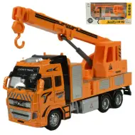 Alloy Car: Camion gru con verricello a volano 20cm