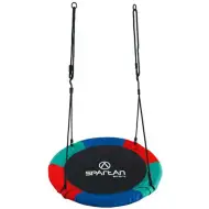 Altalena a nido colorata 95 cm - Spartan