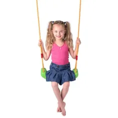 Altalena in plastica colore verde - Woodyland immagine 2