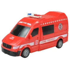 Ambulanza: Autoambulanza che si trasforma in robot in due versioni da 13 cm immagine 6
