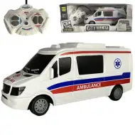 Ambulanza telecomandata RC con luci 27MHz scala 1/32 25cm