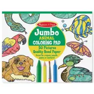 Animali Jumbo da colorare - Melissa &amp; Doug