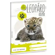 Animali carini - Quaderno a quadretti Leopardo A/5