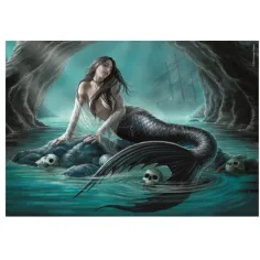 Anna Stokes - La fuga della sirena puzzle da 1000 pezzi con poster - Clementoni immagine 2