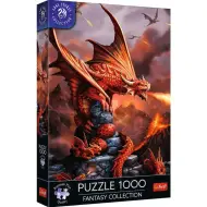 Anne Stokes: Drago sputafuoco puzzle premium plus da 1000 pezzi - Trefl
