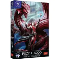 Anne Stokes: Scarlatto 1000 pezzi puzzle premium plus - Trefl