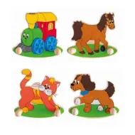 Appendino per abiti con personaggi dei cartoni animati