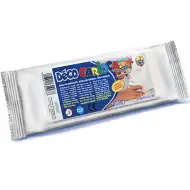 Argilla modellabile bianca 1000g - Carioca