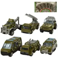 Army Die-Cast: Set di 6 macchinine militari